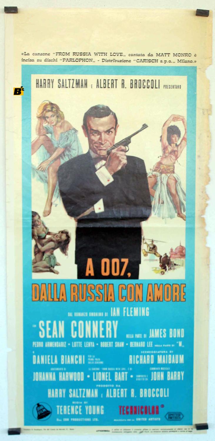 007 DALLA RUSSIA CON AMORE - 1963Dir TERENCE YOUNGCast: SEAN ...