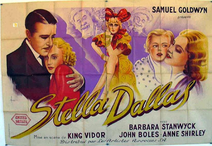 STELLA DALLAS - 1937Dir KING VIDORCast: BARBARA STANWYCKJOHN BOLESANNE  SHIRLEYFRANCIA - 160x240-CM.-63x94-IN.POSTER: (1937)  Art / Print / Poster