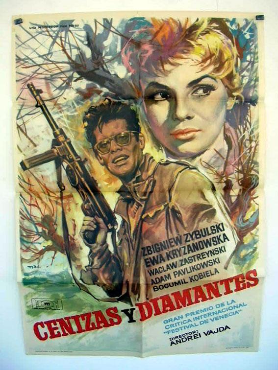 CENIZAS Y DIAMANTES 1958Dir ANDRZEJ WAJDACast ZBIGNIWS ZYBULSKIEWA
