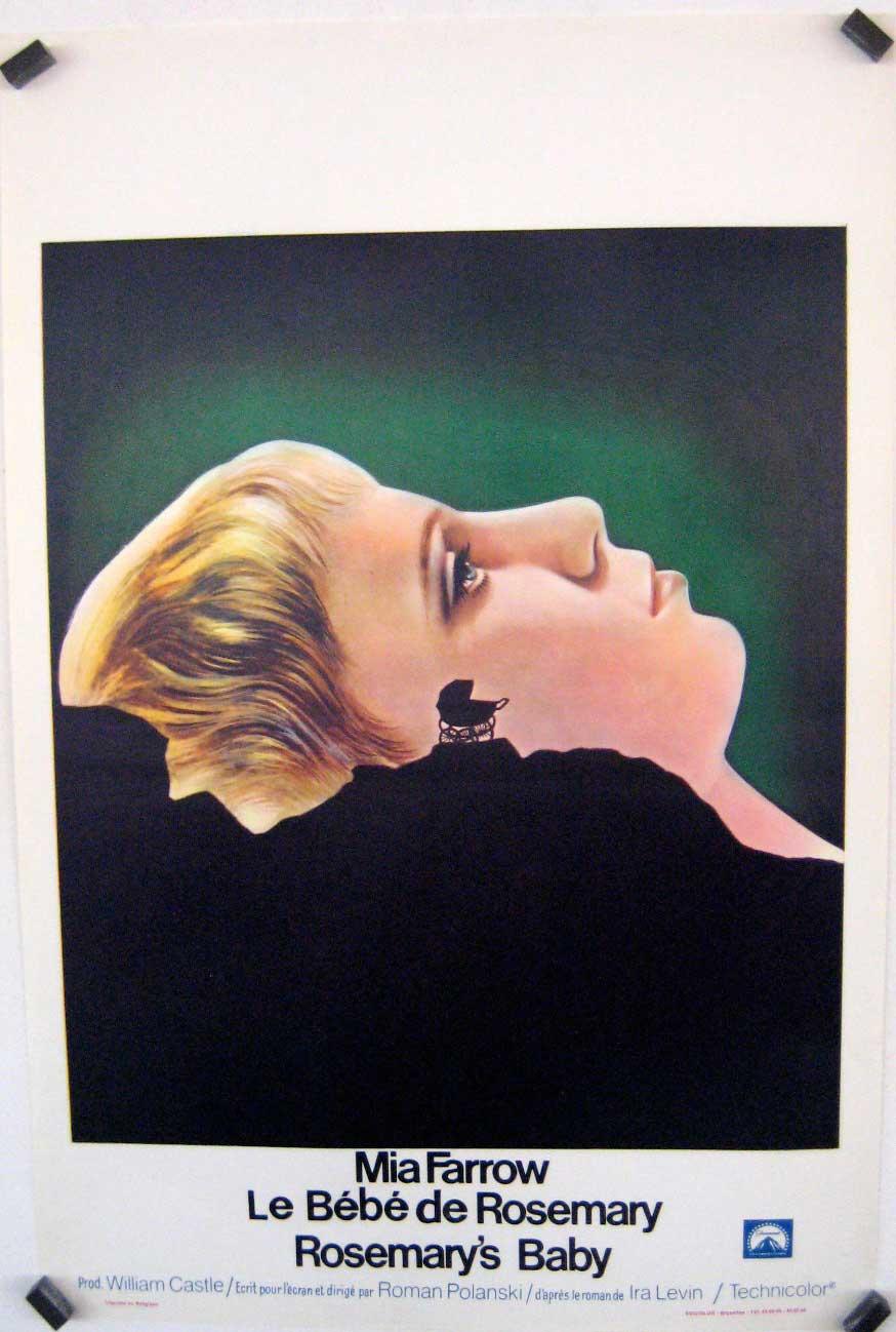 Bebe De Rosemary Le 1968dir Roman Polanskicast Mia Farrowmaurice Evansralph Bellamyruth Gordonsidney Blackmerpatsy Kellyemmalina Henrymia Farrowjohn Cassavetesbelgica 35x46 Cm 14x18 Inchesposter 1968 Art Nbsp Nbsp Print Nbsp Nbsp Poster