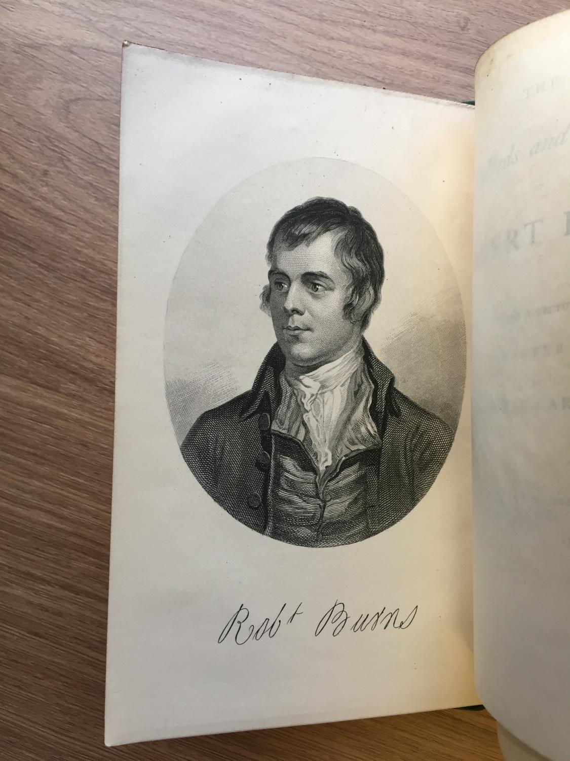 THE BALLADS AND SONGS OF ROBERT BURNS with a Lecture on His Character ...