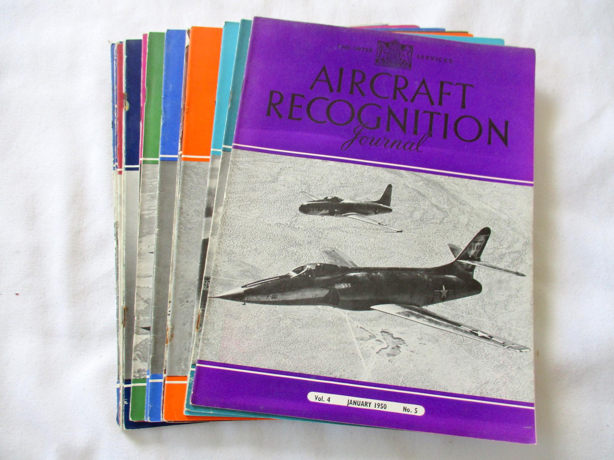 Aircraft Recognition. The Inter-Services Journal. 1950, May, June ...