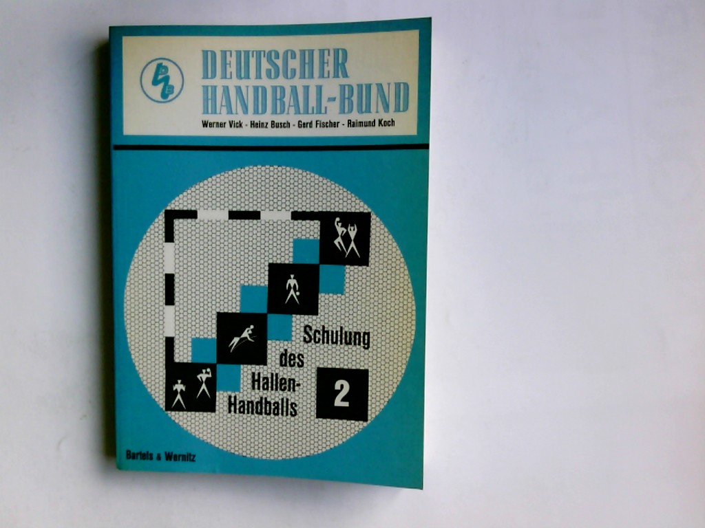 Schulung des Hallenhandballs; Teil: Teil 2., Spiel-, Wettkampf- und Übungsformen für den Unterricht mit Fortgeschrittenen. Zeichn.: Karlheinz Grindler. Fotos: Hanns Apfel. Diagr.: Heinz Busch