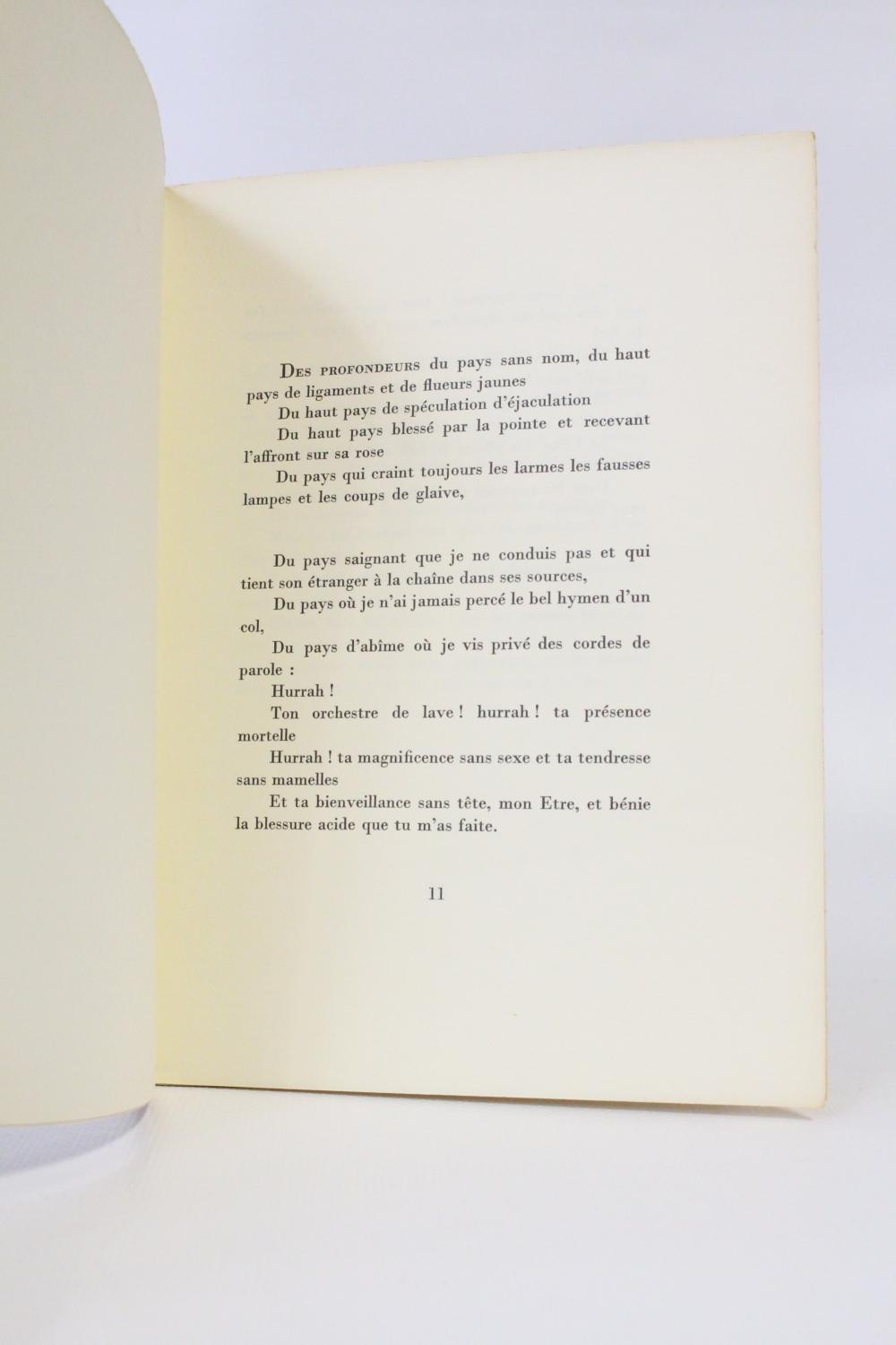 Langue by JOUVE Pierre Jean: couverture souple (1954) Signed by Author ...