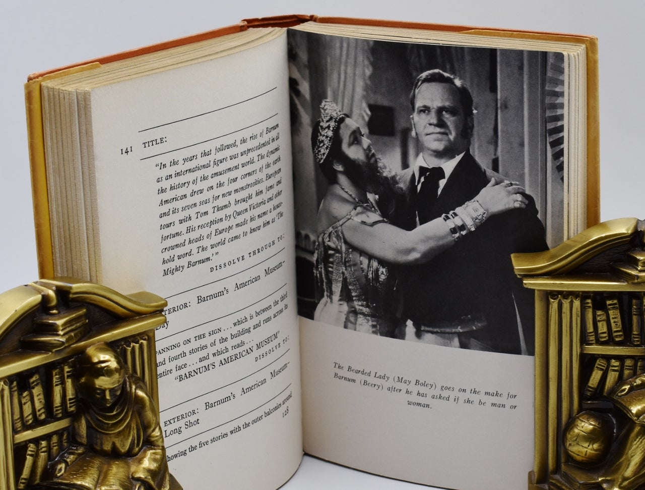 THE MIGHTY BARNUM A Screen Play by Fowler, Gene, and Bess Meredyth