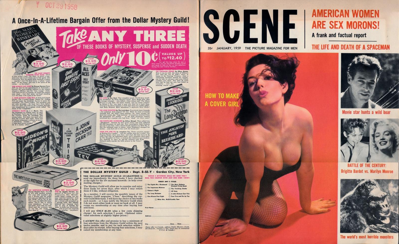 Gent (8 vintage adult magazines bound together, 1966-68) by Various -  1966-68 - from Well-Stacked Books (SKU: 125766)