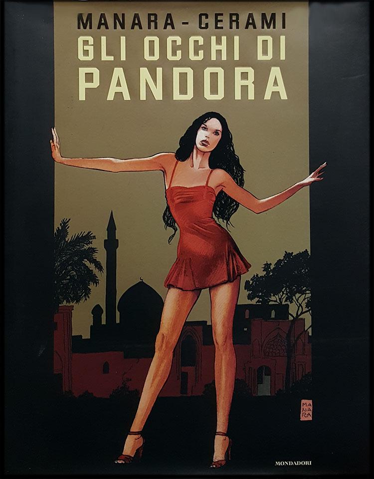 Gli occhi di Pandora - Manara, Milo; Cerami, Vincenzo