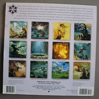 Dragons By Ciruelo 2009 Calendar - A 16-Month Wall Calendar. By Ciruelo Cabral: (2008) True First Edition Thus. Manuscript&Nbsp;/&Nbsp;Paper&Nbsp;Collectible | Comic World