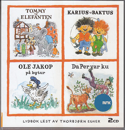 Karius Baktus Ole Jacob Pa Bytur Tommy Von Egner Thorbja Rn Sehr Gut Audio Cd Amahoff Bookstores