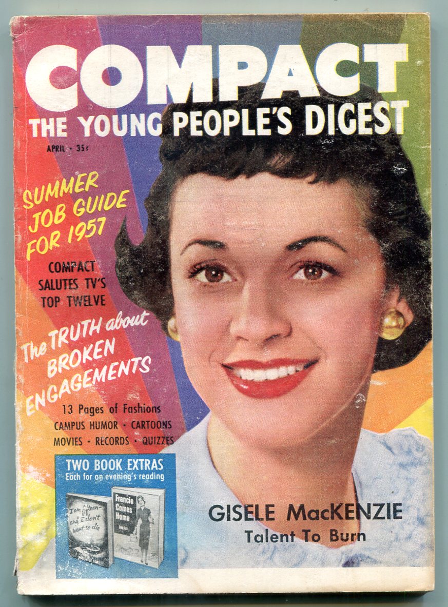 Compact Magazine April 1957- Gisele MacKenzie- Hiroshama: (1957 ...