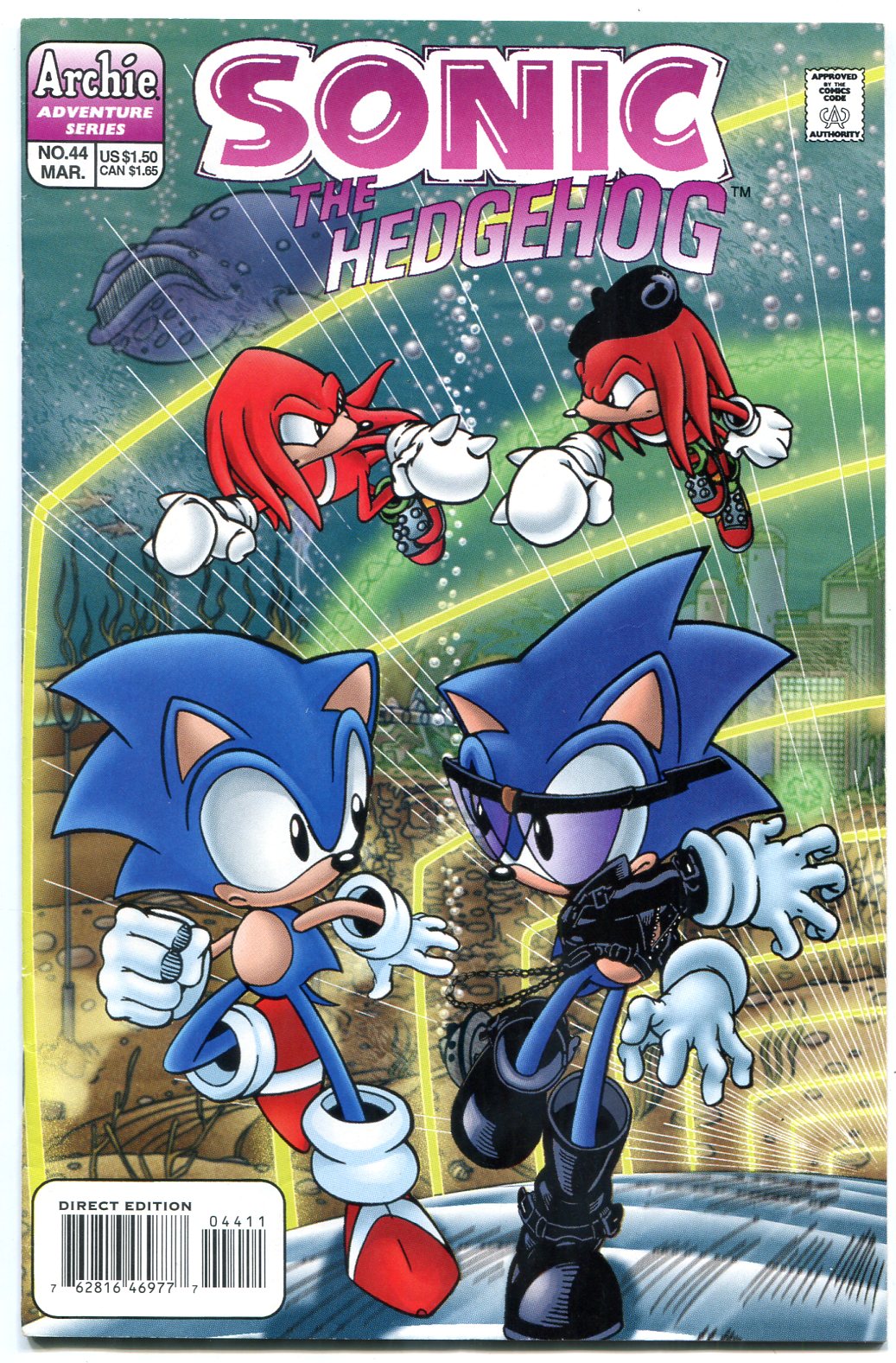 SONIC THE HEDGEHOG #44 1997--Archie Comics-Sega: (1997) Comic | DTA  Collectibles