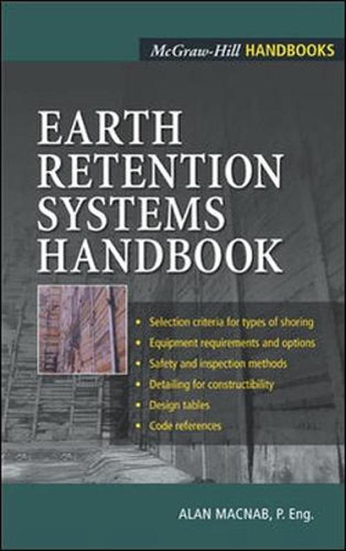 Earth Retention Systems Handbook (Hardcover) - Alan Macnab