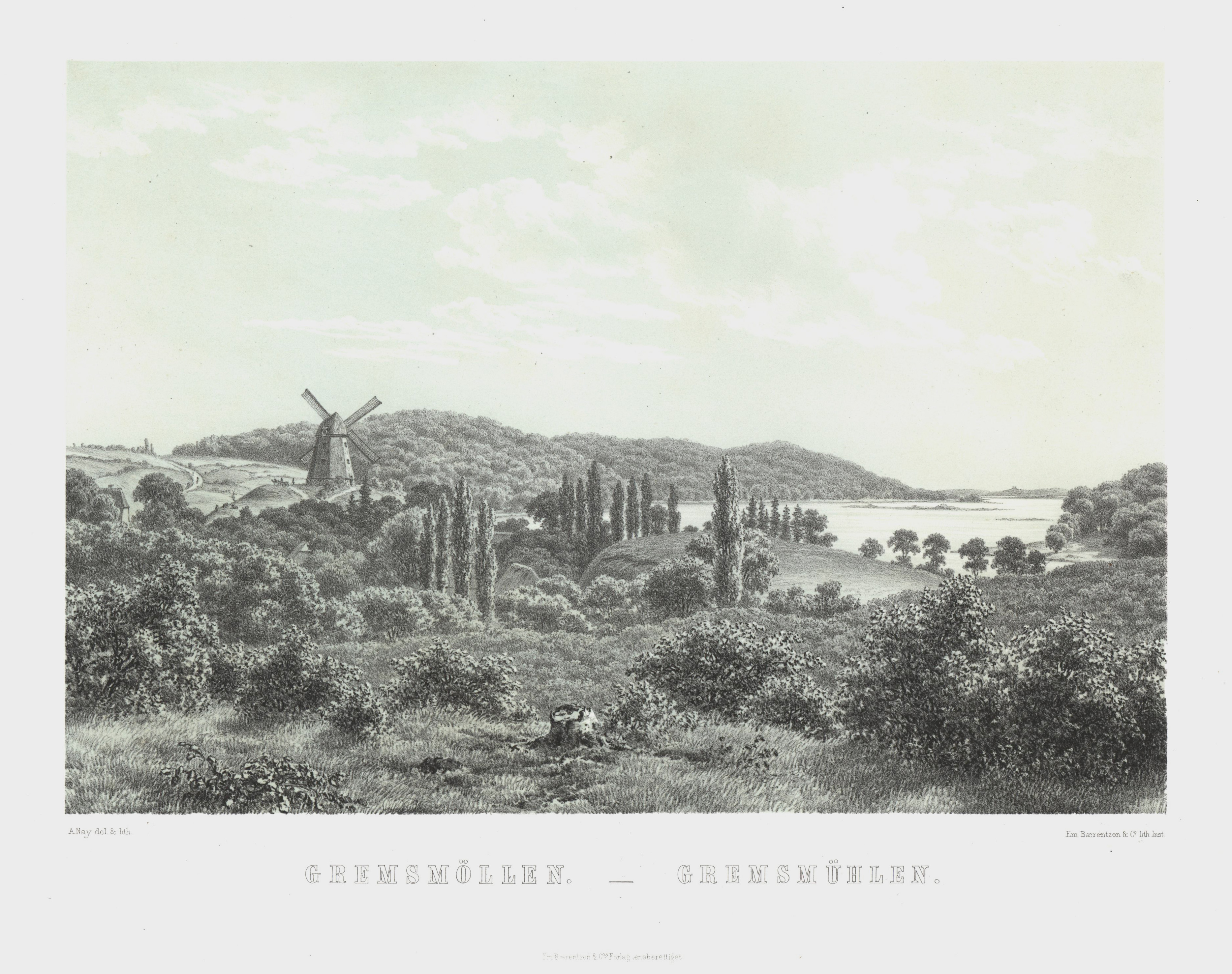 Blick Zum Windmuhlenberg Gremsmollen Gremsmuhlen By Malente Gremsmuhlen Art Nbsp Nbsp Print Nbsp Nbsp Poster Antiquariat Clemens Paulusch Gmbh