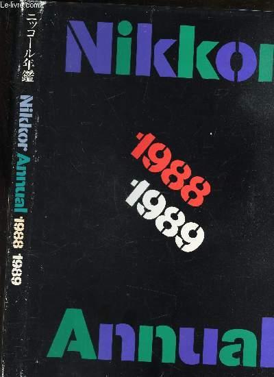 絶対的な信頼 - ANNUAL NIKKOR 1988-1989. Couverture bon COLLECTIF: by その他