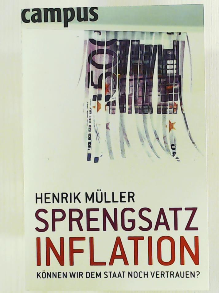 Sprengsatz Inflation - Können wir dem Staat noch vertrauen? - Müller, Henrik