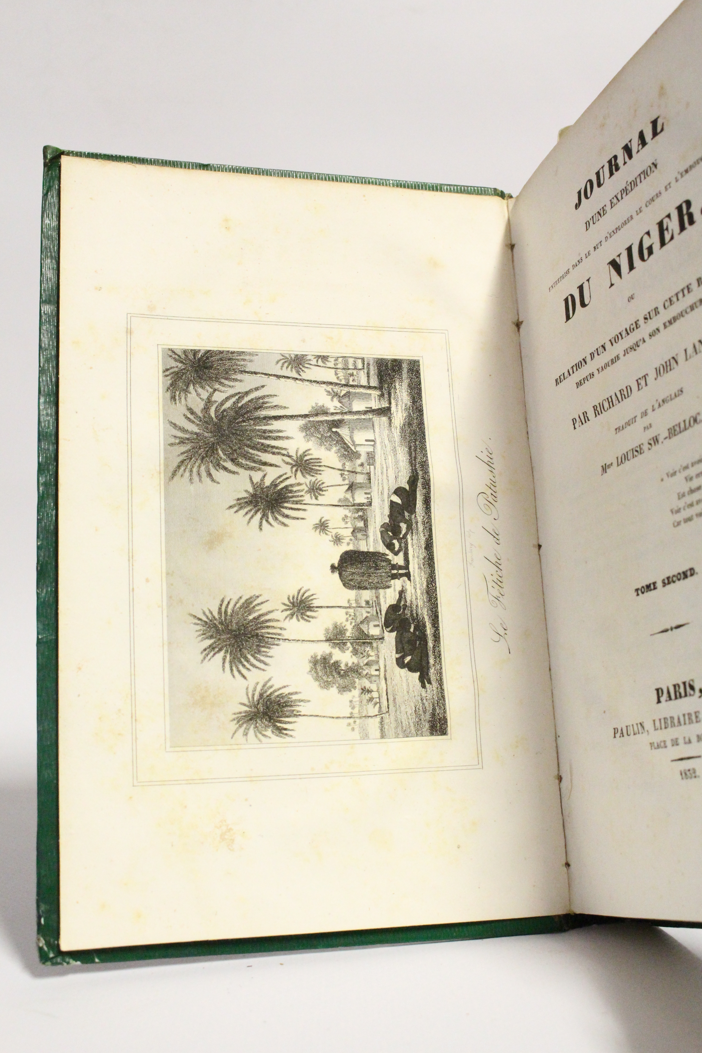 Journal d'une expédition entreprise dans le but d'explorer le cours et l'embouchure du Niger ou Relation d'un voyage sur cette rivière depuis Yaourie jusqu'à son embouchure