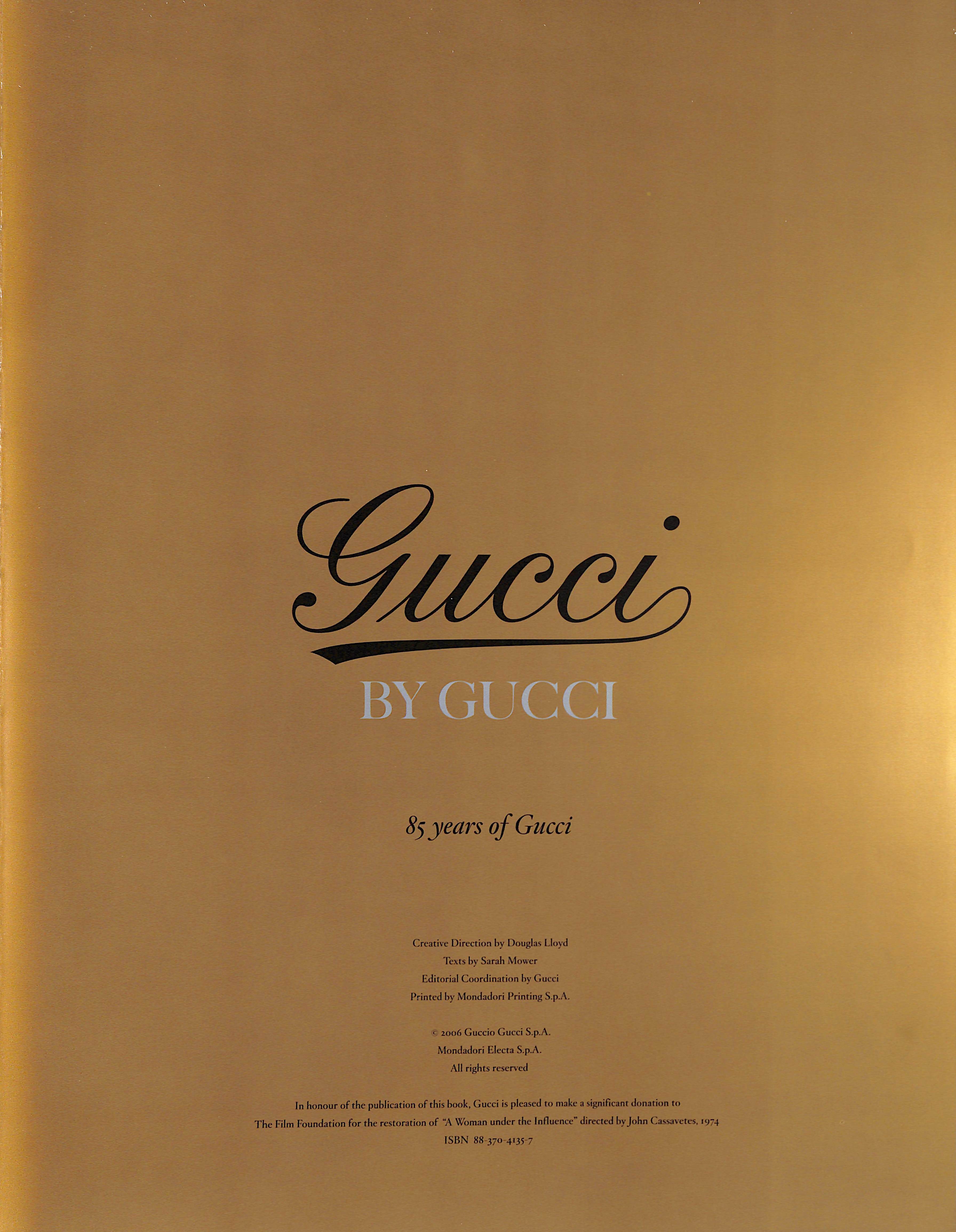 Gucci By Gucci: 85 Years Of Gucci
