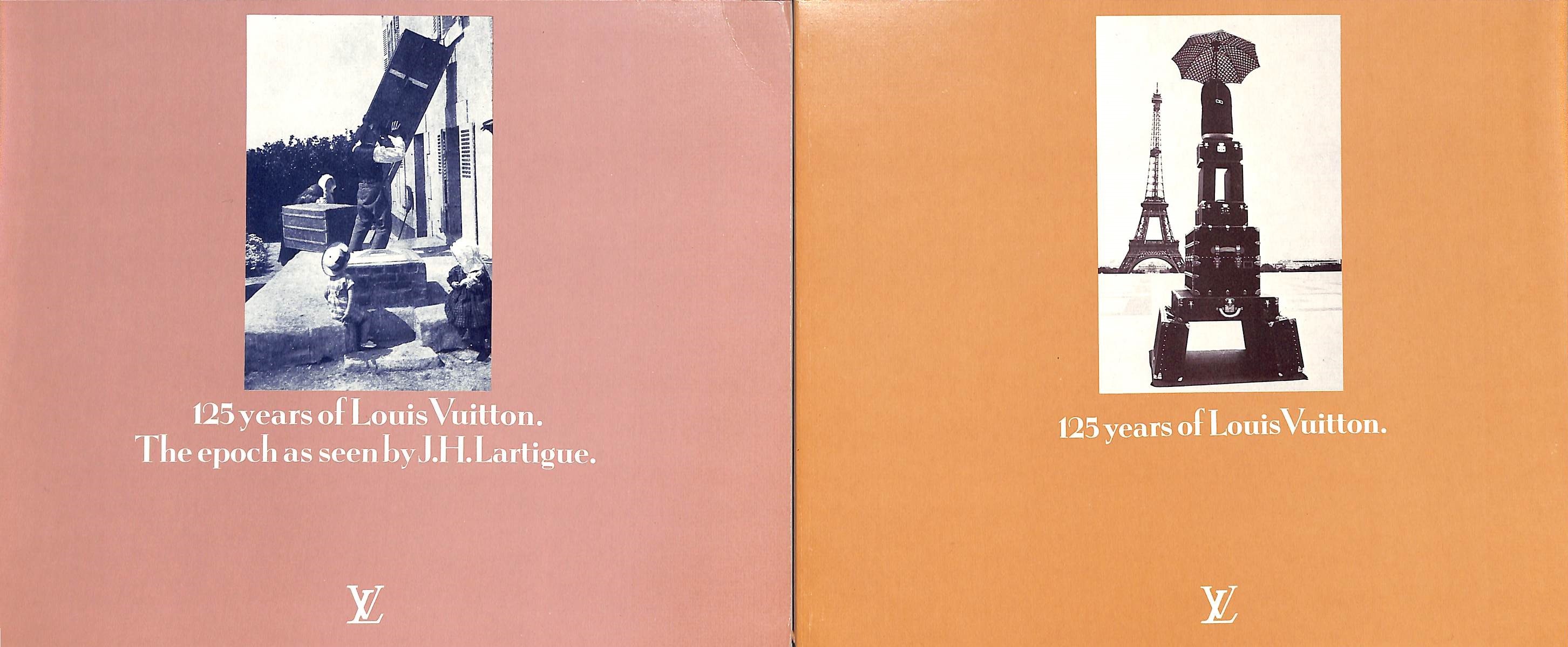 125 Ans de Louis Vuitton et l'Epoque Vue par J.H. Lartigue &  SIGNED LETTER