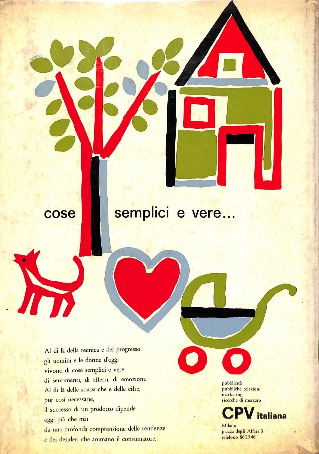 Pubblicita in Italia: 1960-1961: Very Good Hardcover | The
