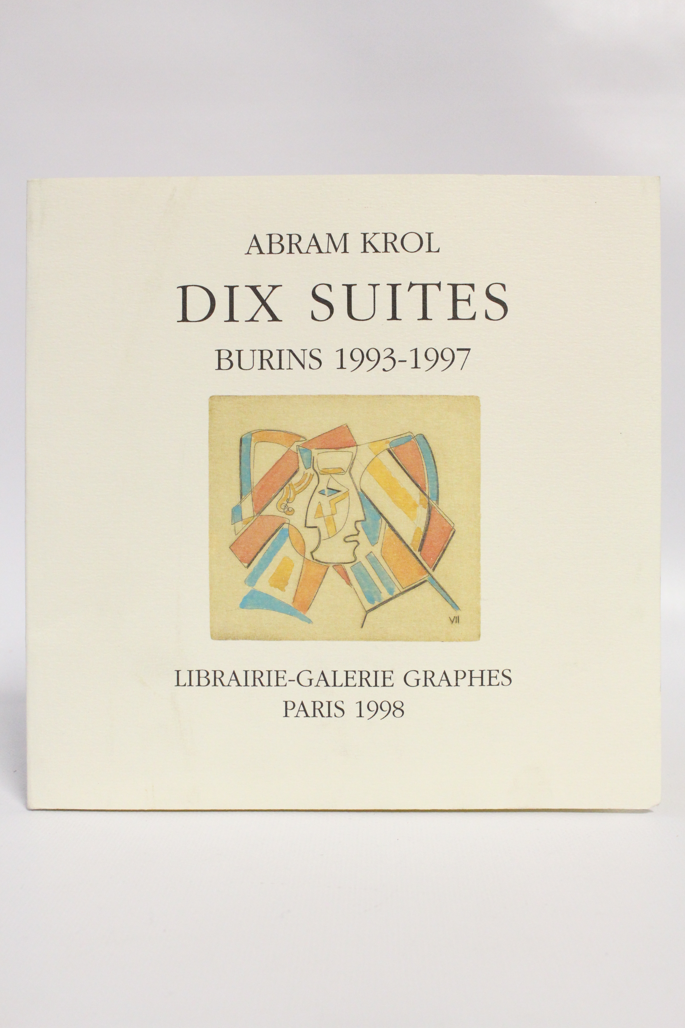 [Signé] Abram Krol dix suites. Burins 1993-1997 Abram KROL [ ] [Couverture souple]
