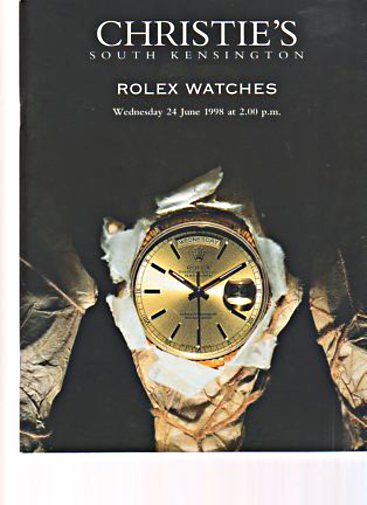Christies 1998 Rolex Watches Christie's [Satisfaisant]