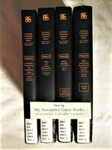 Encyclopedia of Criminology and Deviant Behaviour (Four Volumes Complete) - Clifton D. Bryant