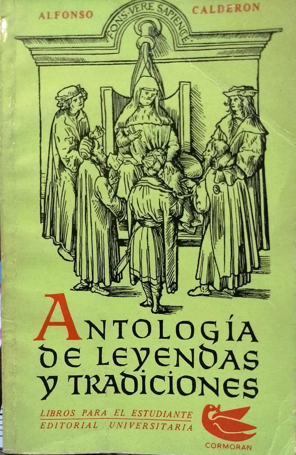 Antología de leyendas y tradiciones von Calderón, Alfonso ( 1930-2009 ...