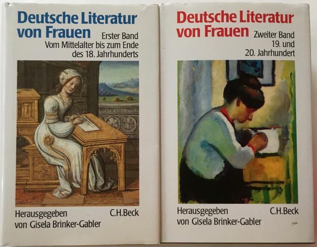 Deutsche Literatur von Frauen. - Brinker-Gabler, Gisela