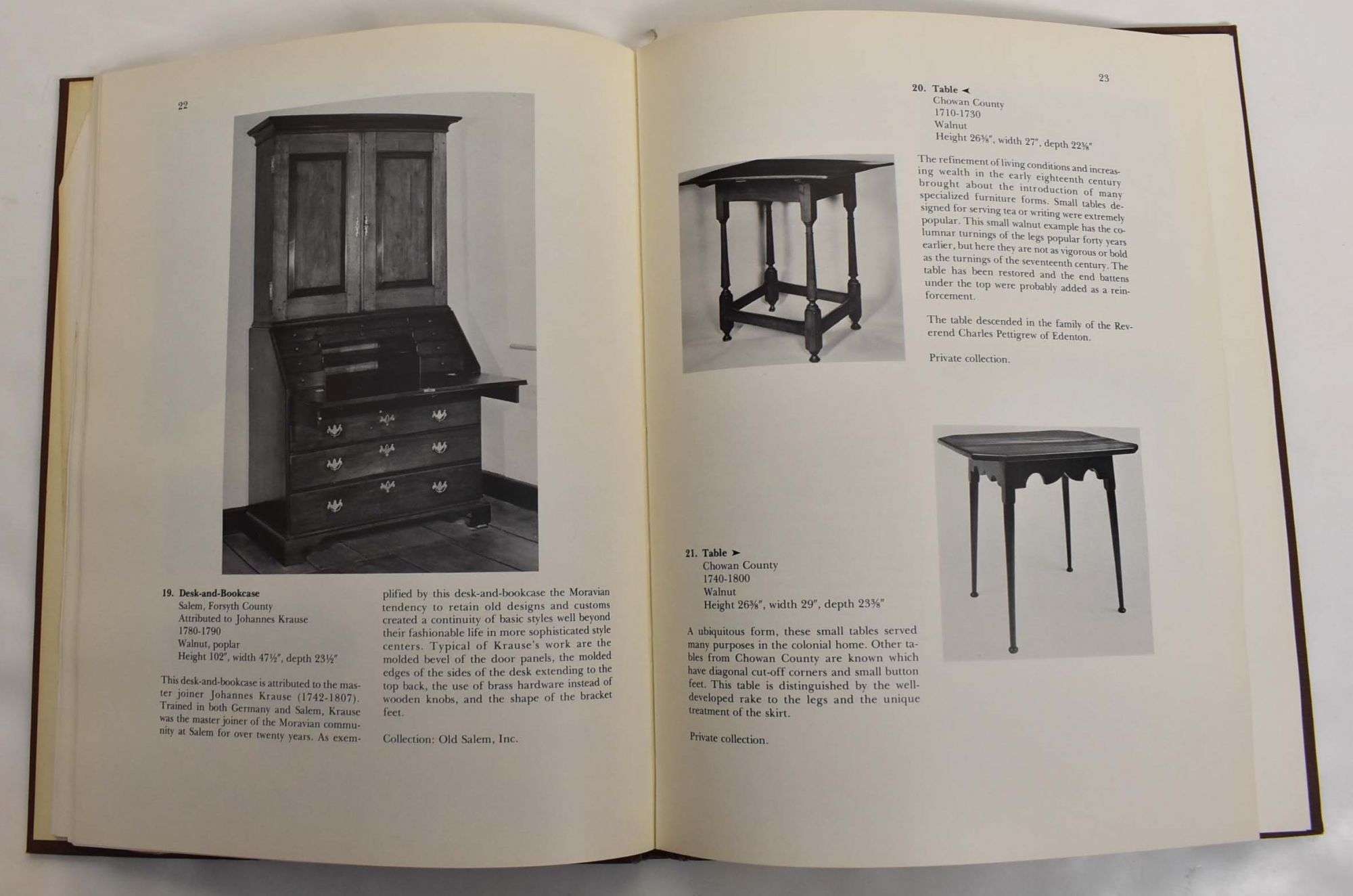 North Carolina Furniture 17001900 by Winters Jr., Robert E. Hardcover