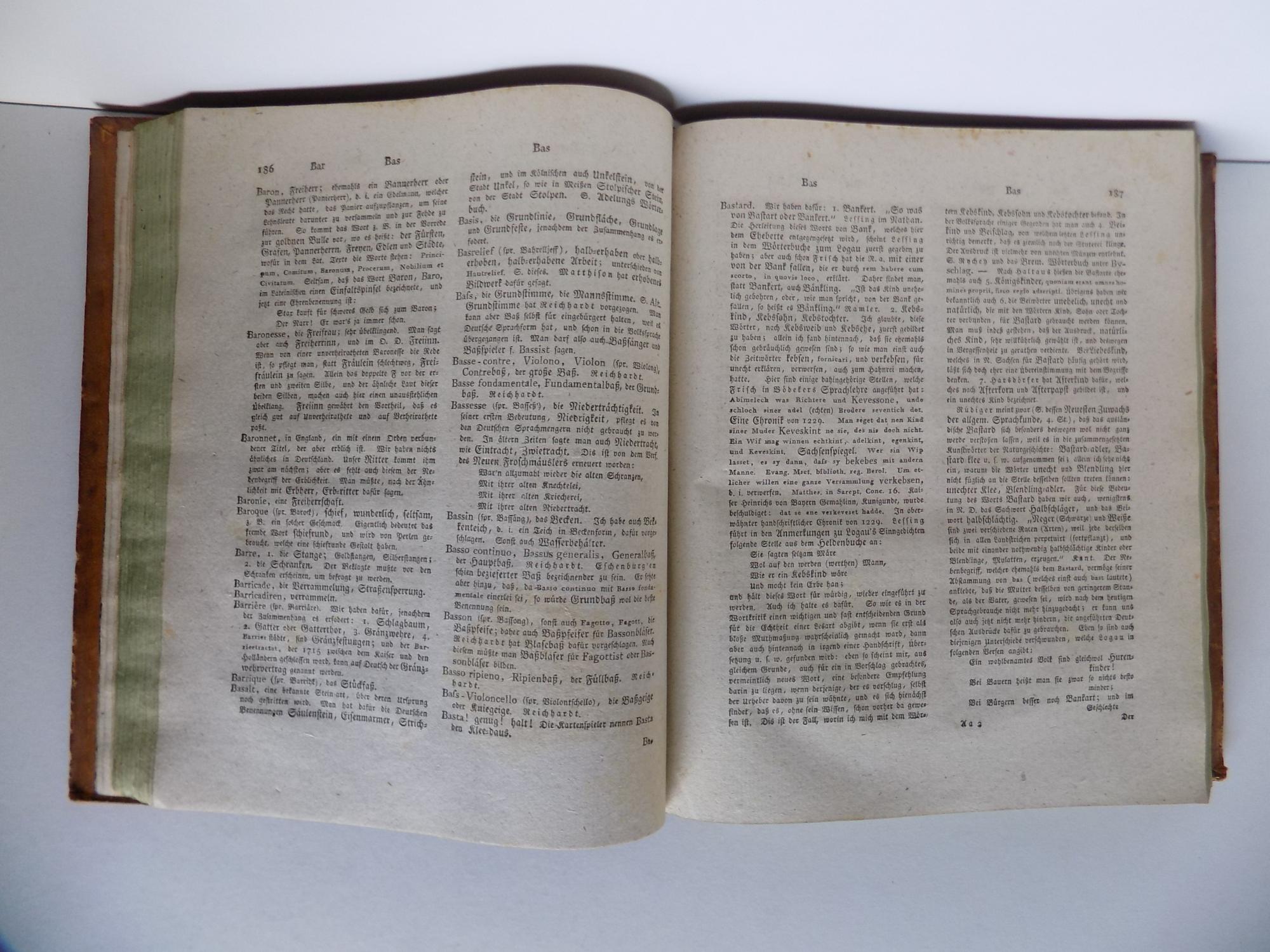 Wörterbuch zur Erklärung und Verdeutschung der unserer Sprache 