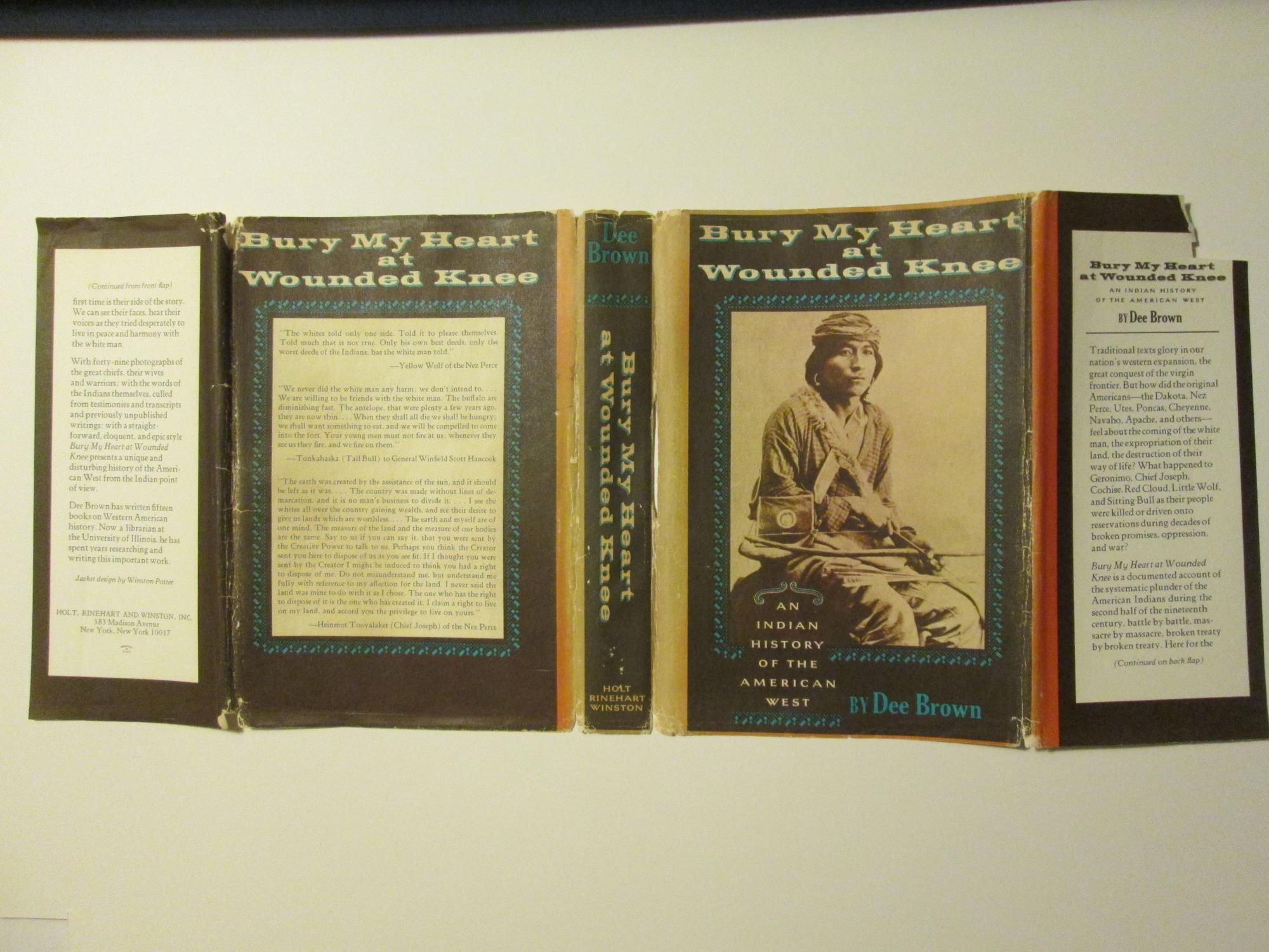 Bury My Heart at Wounded Knee by Brown, Dee: Good Hardcover (1971) 1st