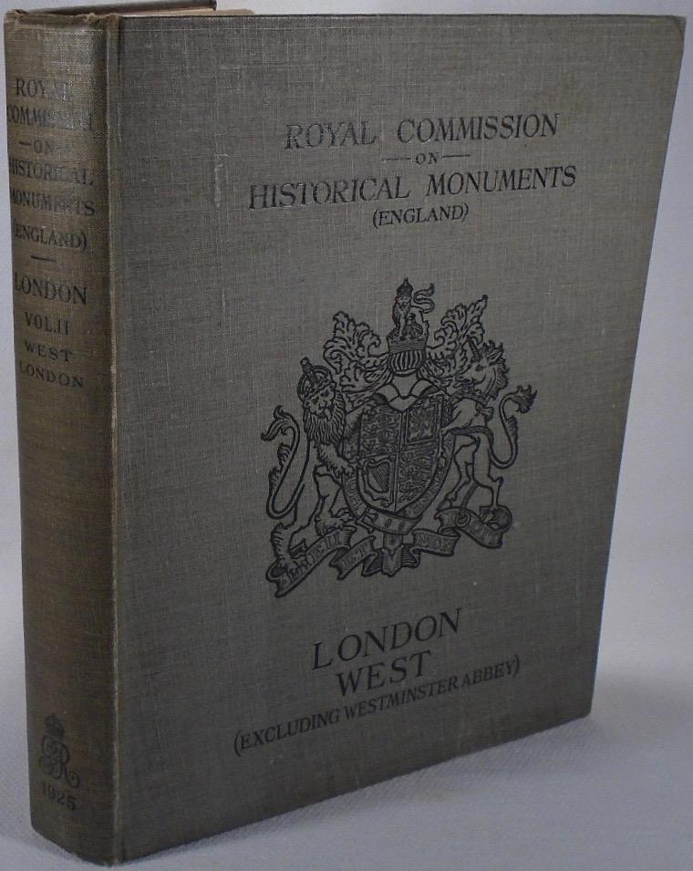 Royal Commission On Historical Monuments (England.) An Inventory Of The ...