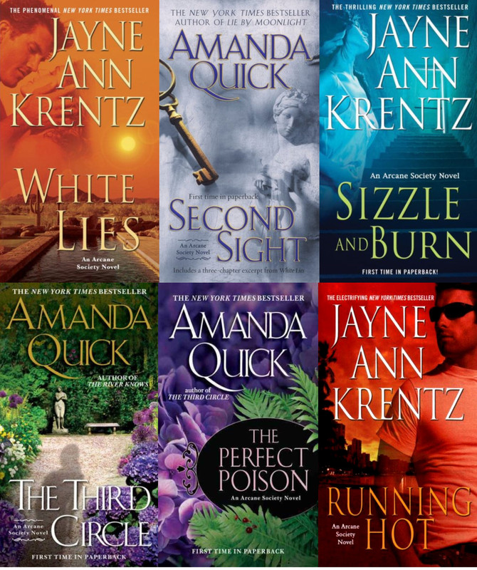 Jayne Castle ARCANE SOCIETY Paranormal Series Paperback Books 16 Krentz Quick by Krentz, Jayne