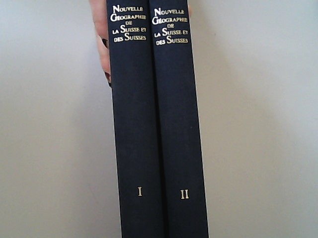 NOUVELLE GEOGRAPHIE DE LA SUISSE. 2 Volumes. - Racine, Jean-Bernard und Claude Raffestin,