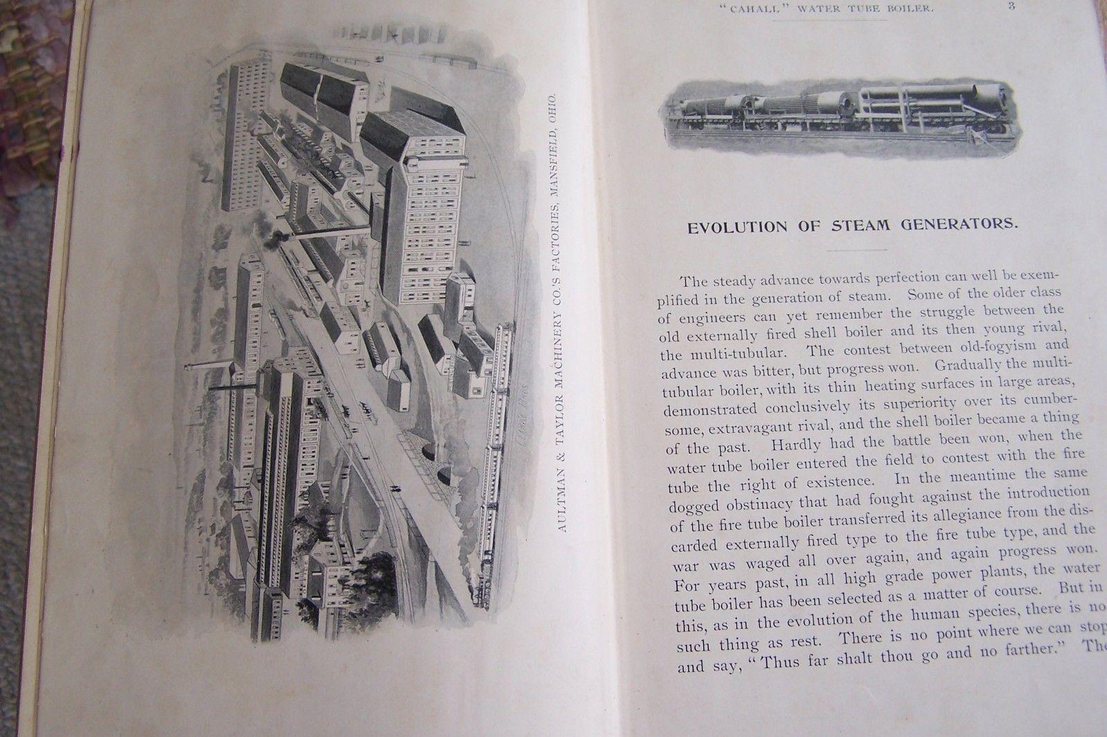 "Cahall" Water Tube Steam Boilers. Cahall Vertical and CahallBabcock