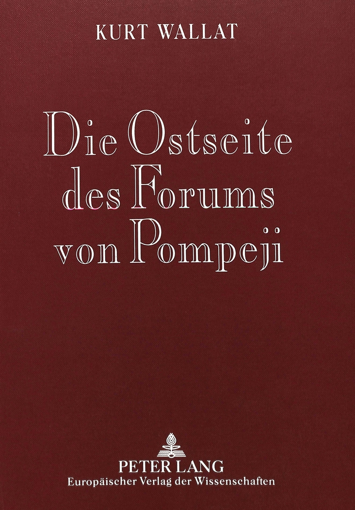 Die Ostseite des Forums von Pompeji. - Wallat, Kurt