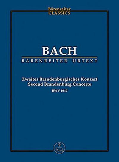 Brandenburgisches Konzert Nr.2 F-Dur BWV 1047, Studienpartitur - Johann Sebastian Bach