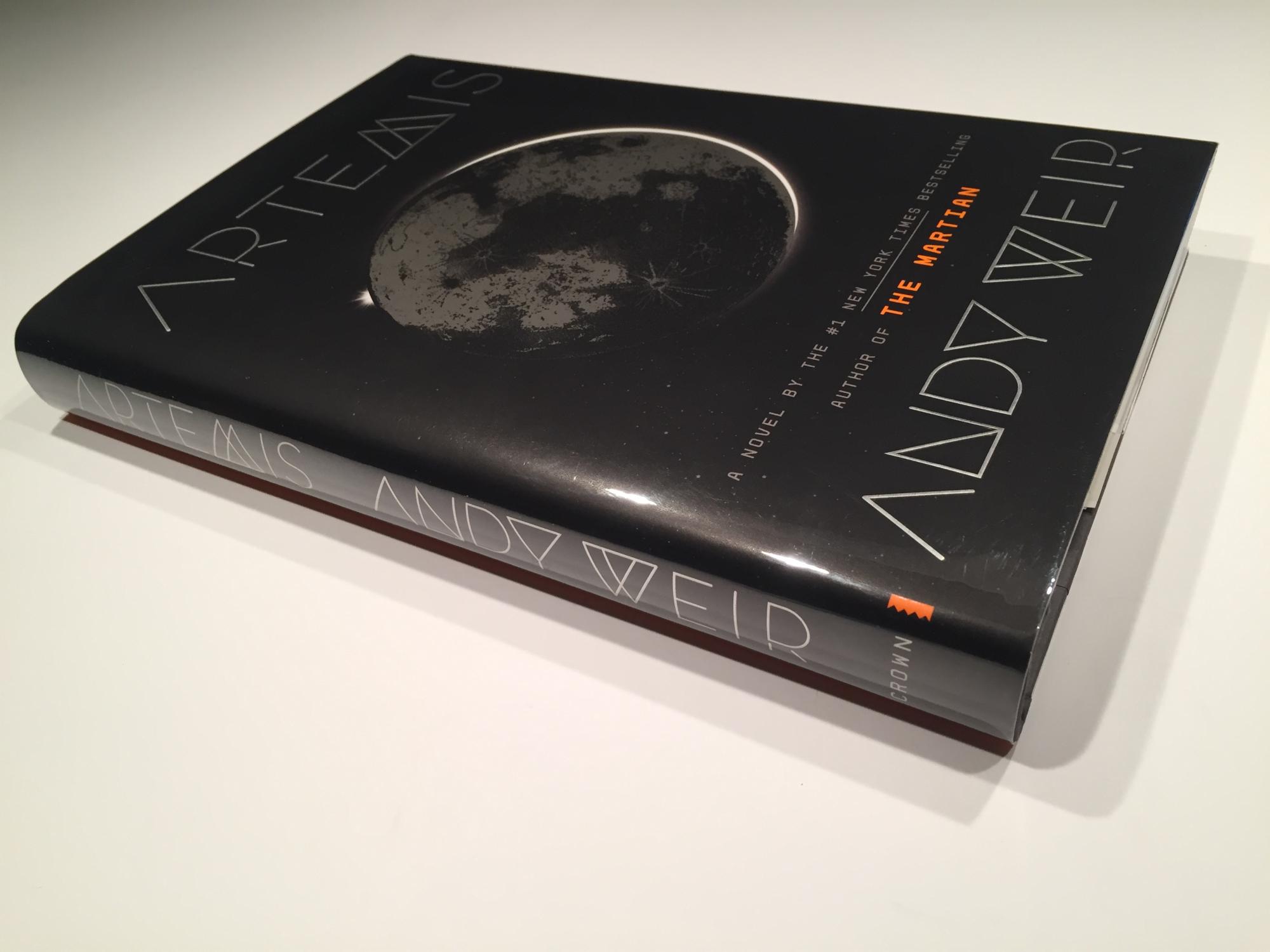 Artemis A Novel by Andy Weir As New Hardcover (2017) 1st Edition, Signed by Author(s) Blue