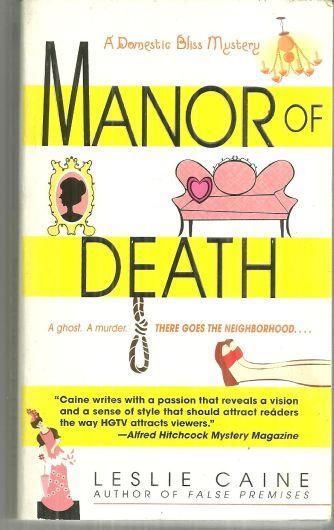 MANOR OF DEATH - Caine, Leslie