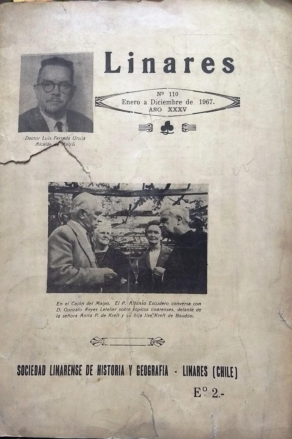 Linares N 110 Enero A Diciembre De 1967 Ano Xxxv Director Julio Chacon Del Campo 1967 1ª Edicion Magazine Nbsp Nbsp Periodical Libreria Monte Sarmiento Linares N 110 Enero A Diciembre De 1967 Ano Xxxv Director Julio Chacon Del Campo 1967 1ª Edicion Magazine Nbsp Nbsp Periodical Libreria Monte Sarmiento