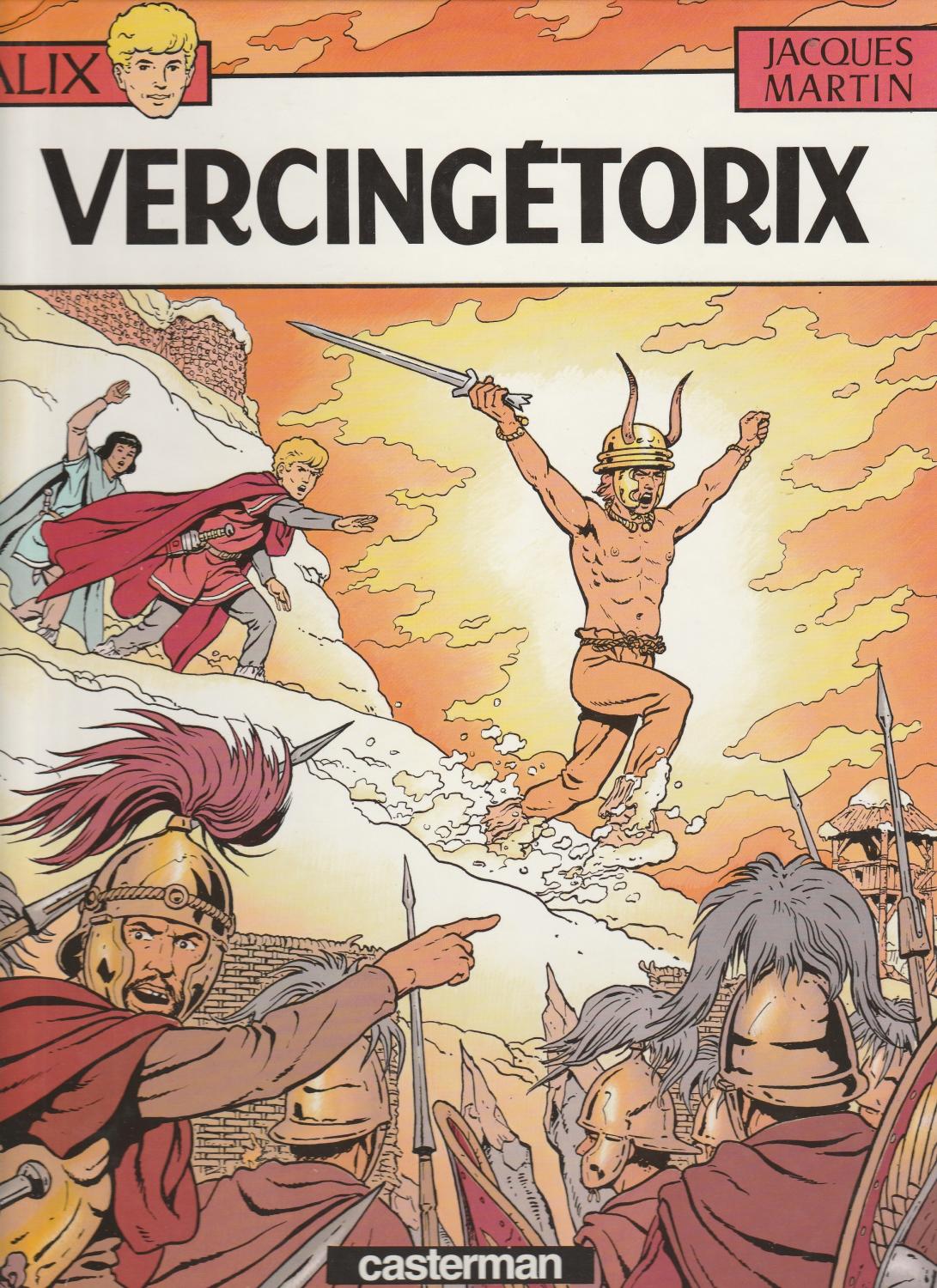 Jacques MARTIN - Dessin Enak album Vercingétorix by Jacques MARTIN