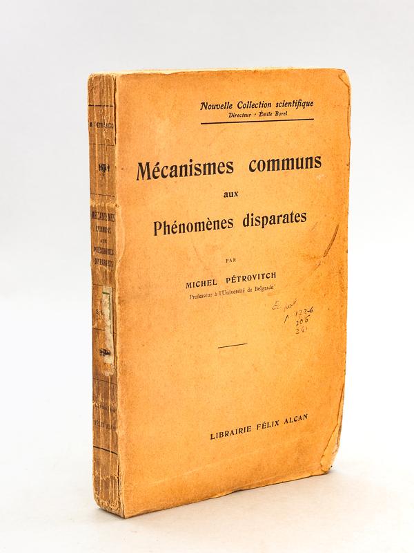 Mécanismes Communs Aux Phénomènes Disparates [ Edition Originale De La Traduction ] By