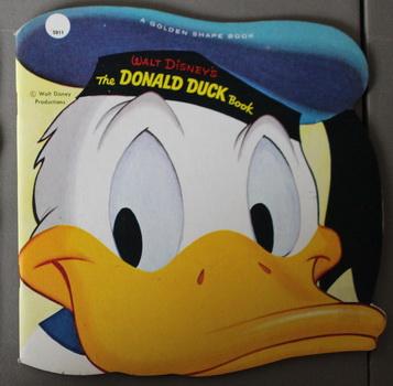 Walt Disney's Character Puppet and Golden Shape Book NEW DONALD DUCK 