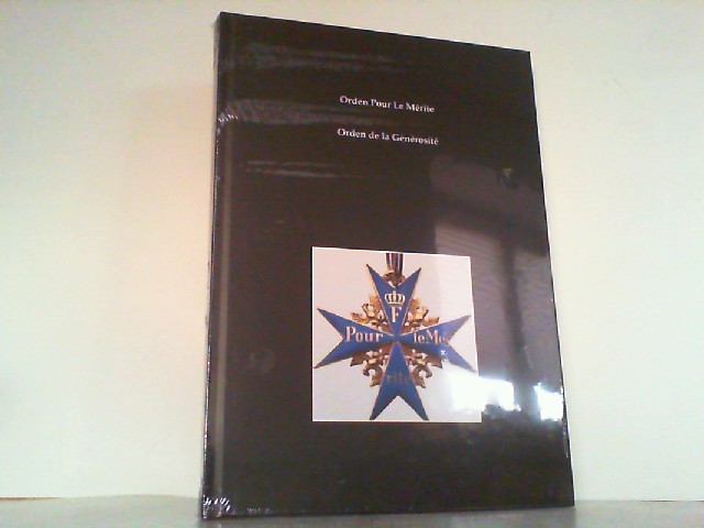 Der Orden Pour le Mérite und sein Vorgänger: Geschichte, Träger, Hersteller der Originale, Fälschungen. Darstellung der div. Fertigungsvarianten der einzelnen Hersteller. Farbabbildungen von Punzen und Detailfotos der Exemplare. Beschreibungen z.T. mit Maßen und Gewichten sowie Zusammenstellung von marktrelevanten Fälschungen. - Zweng, Christian