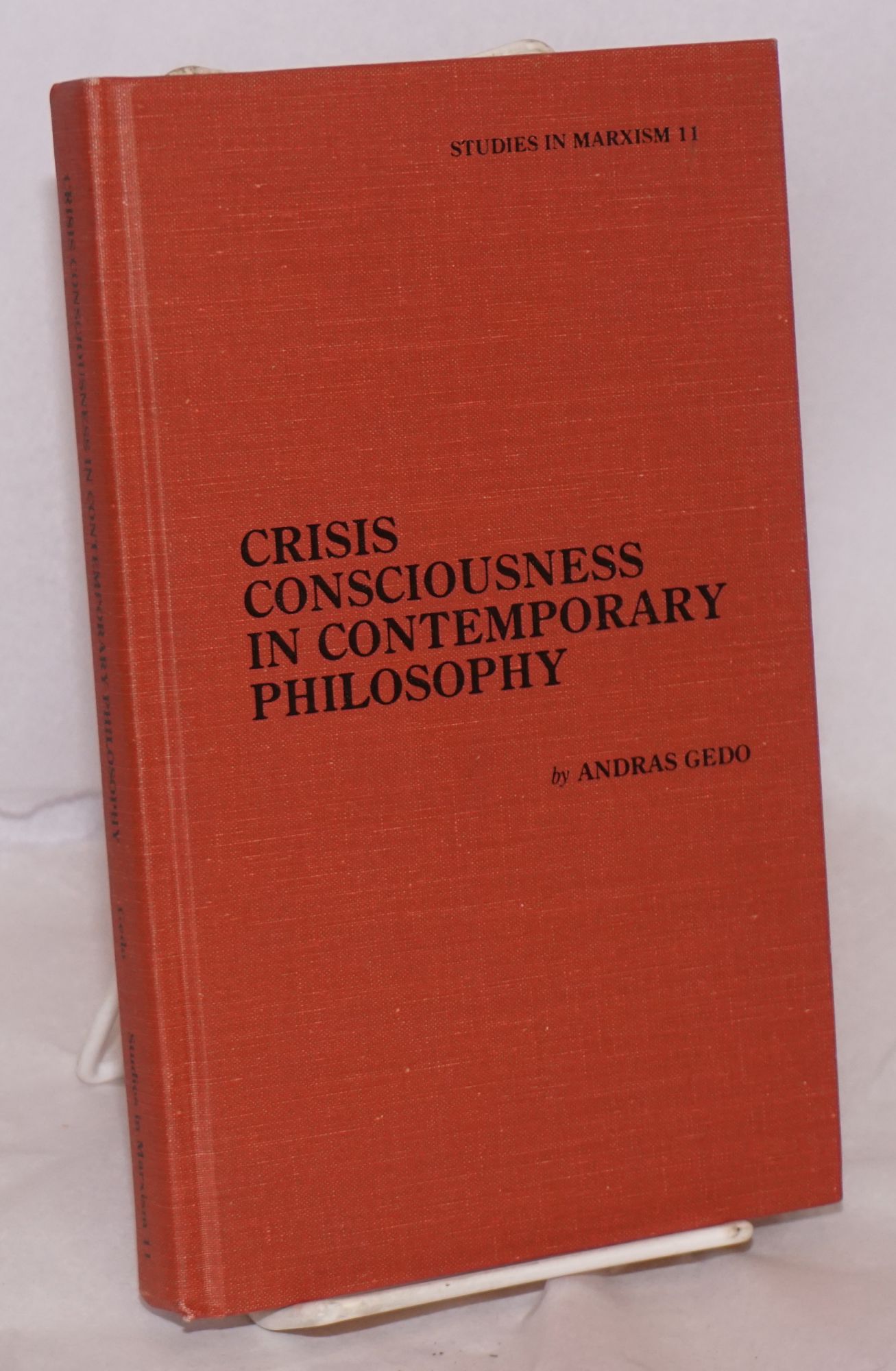 Crisis consciousness in contemporary philosophy - Gedo, Andras