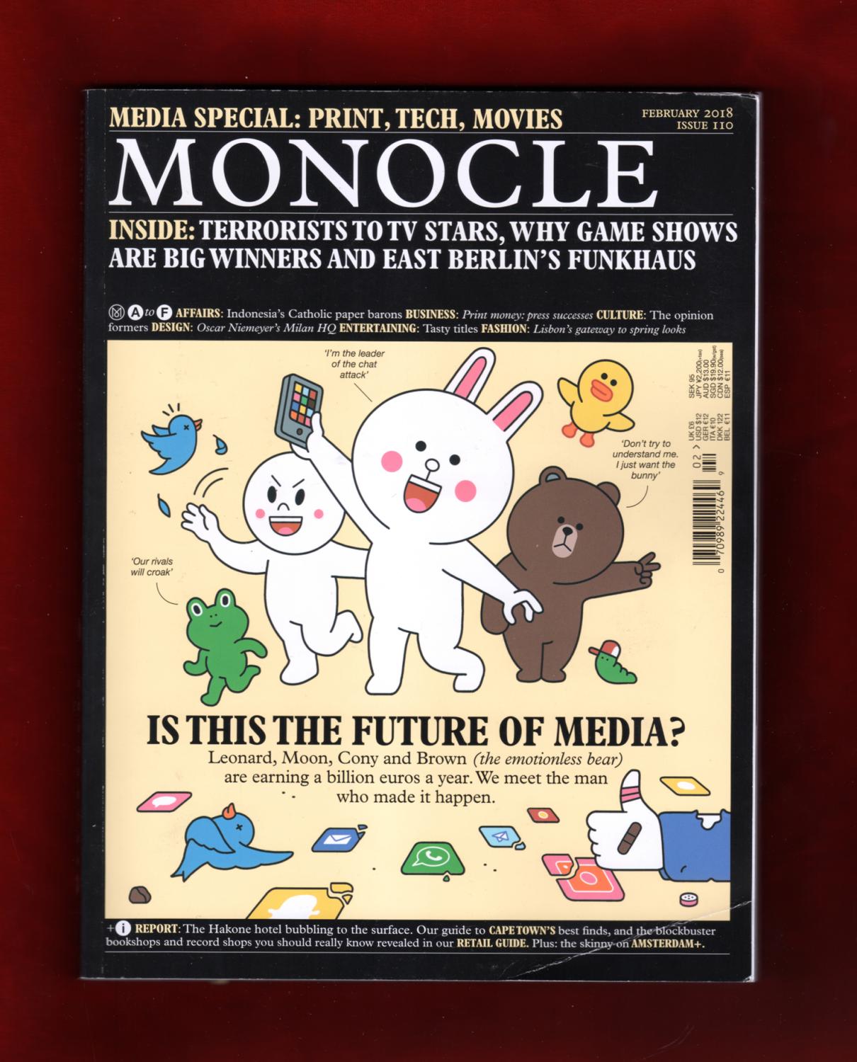 Monocle Magazine (February, 2018) Is This The Future of Monocle Magazine (February, 2018) Is This The Future of