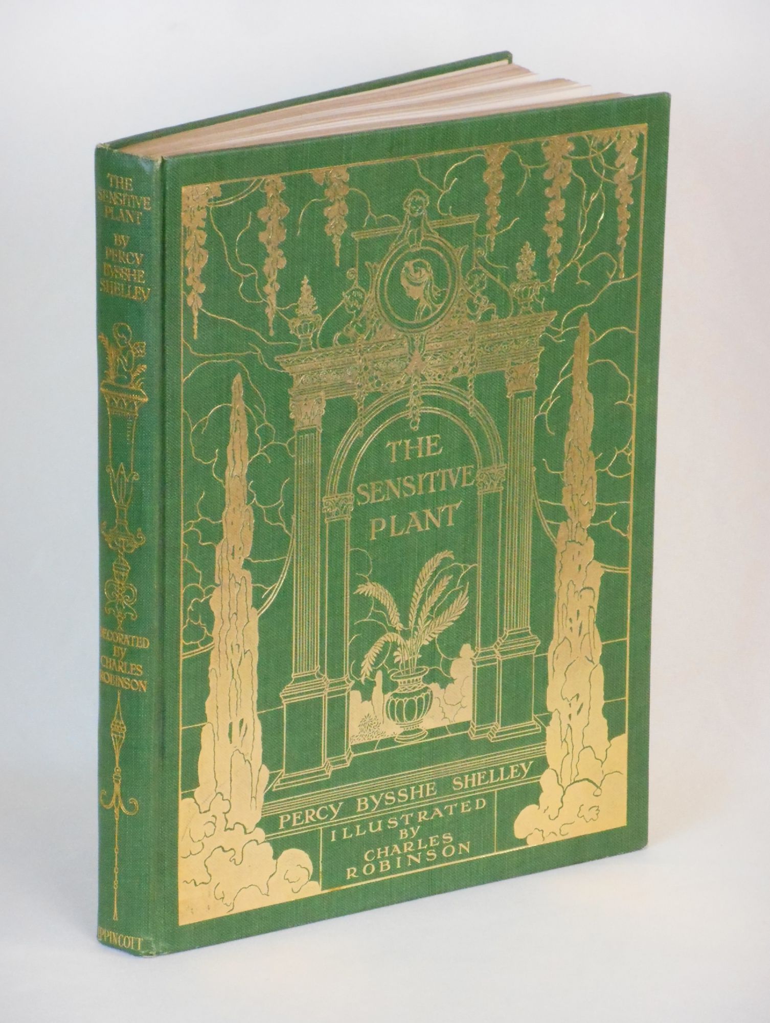 The Sensitive Plant by Percy Bysshe; Robinson, Charles (Illustrator); Gosse, Edmund (Introduction): Near fine Hardcover (1911) Trade Swan's Fine Books, ABAA, ILAB, IOBA