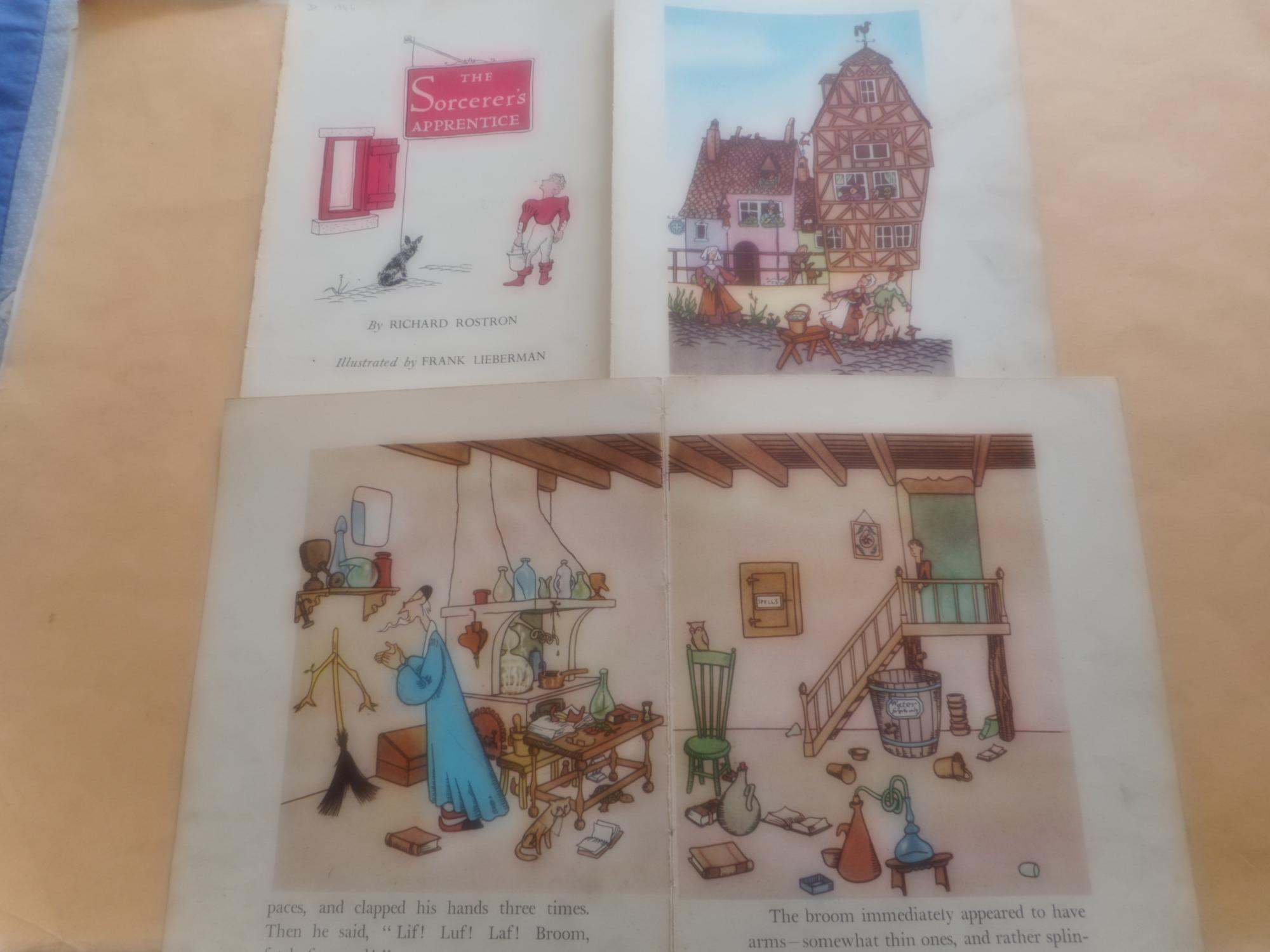 The Sorcerer's Apprentice by Richard Rostron: (1944) 1st Edition Art ...