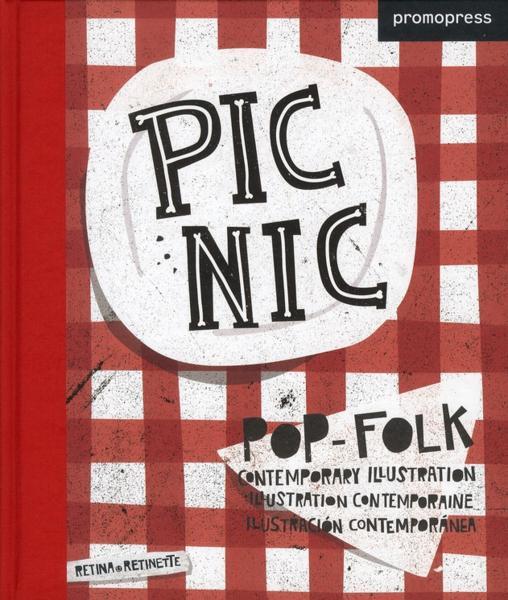 picnic ; illustration pop-folk contemporaine - Retina Et Retinette