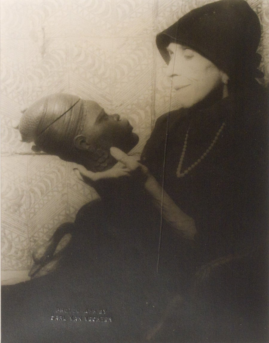 Portrait Photograph Of Baroness Karen Blixen Isak Dinesen Von Dinesen Isak Van Vechten Carl Matted And Framed 1959 James Cummins Bookseller Abaa